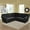 Black, variant on JIAN YA NA 3 Piece L Shape Velvet Stretch Sofa Cover Corner Sectional Couch Protector(5 Seater ,Beige)
