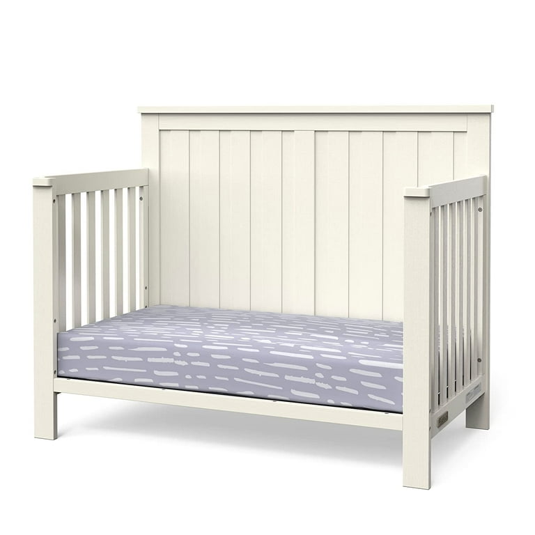 Child Craft Calder 4 in 1 Convertible Crib Brushed Cotton White