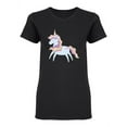 thumbnail image 2 of Unicorn Magic Fantasy Shaped T-Shirt Women -Image by Shutterstock, Female x-Large, 2 of 4
