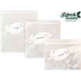 thumbnail image 2 of CABEN-Ziplock Bags - 100% Certified Compost Sandwich Zip lock Freezer Bag - Kitchen Food & Lunch Snack Storage - Large, Medium & Small Size - 1 Box of Each Size, 2 of 4