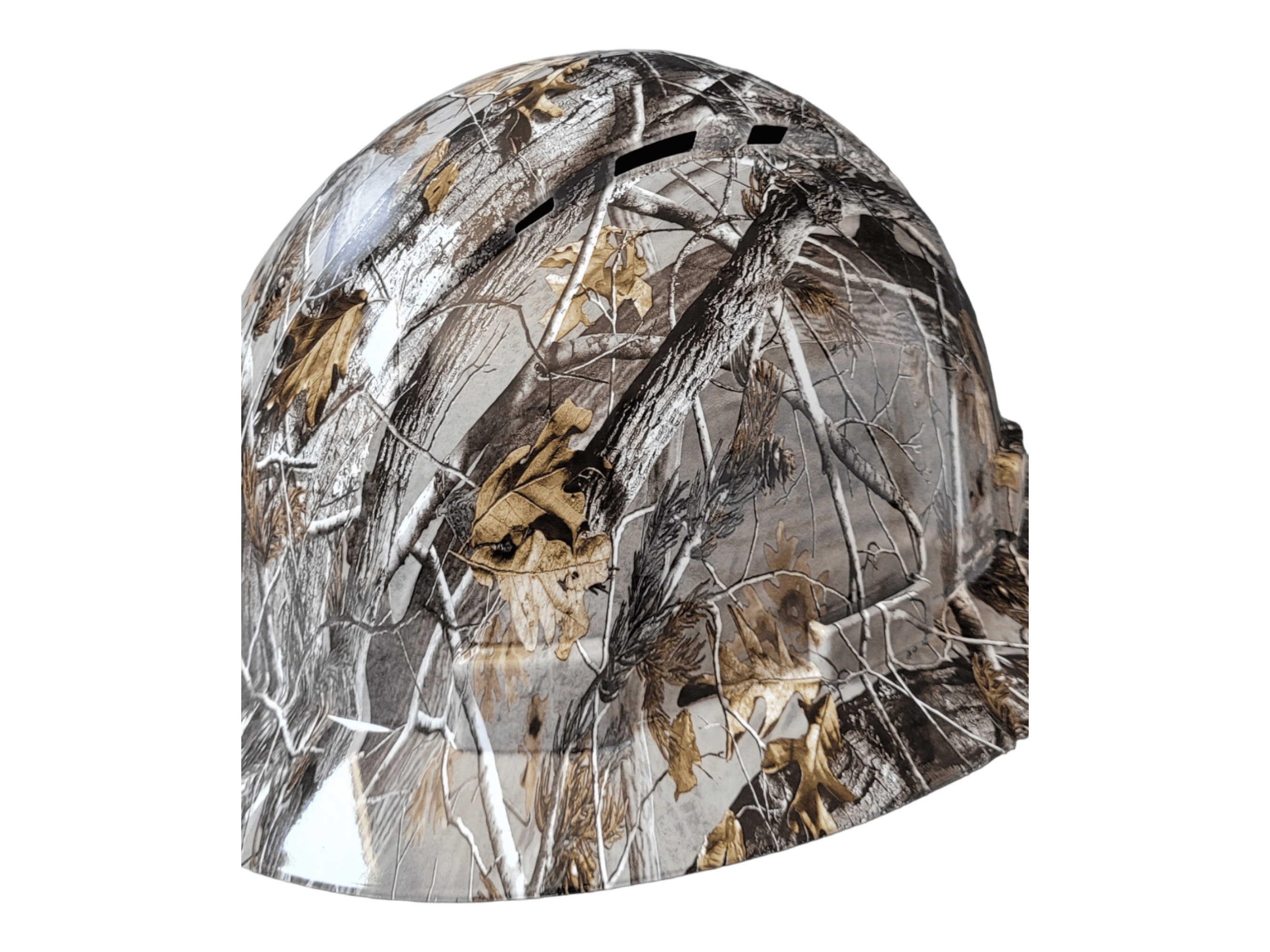 HDPE Hydro Dipped Camouflage Full Brim Hard Hat with Fas-trac Suspension