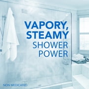 Vicks VapoShower Tablets, Menthol Scent Soothing Non-Medicated Shower Steamers, 3 Count
