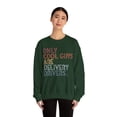thumbnail image 4 of Delivery Driver Sweatshirt Gifts Crew Neck Shirt Long Sleeve Unisex, 4 of 4