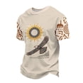 thumbnail image 4 of Boy Top International Day World Theme Printed Short Sleeve Beach Essentials for Boy,Beige,2-3 Years, 4 of 4