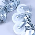 thumbnail image 3 of WHAMVOX 8Ud Giratorias De Acero Plateado Resistentes Para Muebles Y Equipos, 3 of 6