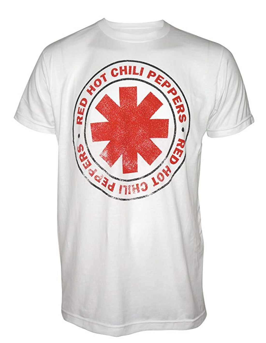 Red Hot Chili Peppers Distressed Logo T 