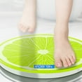 thumbnail image 4 of OUNONA Creative Lemon Design Electronic Weight Scale for Home Use HighPrecision Glass with LED Display Green 1Pc, 4 of 8
