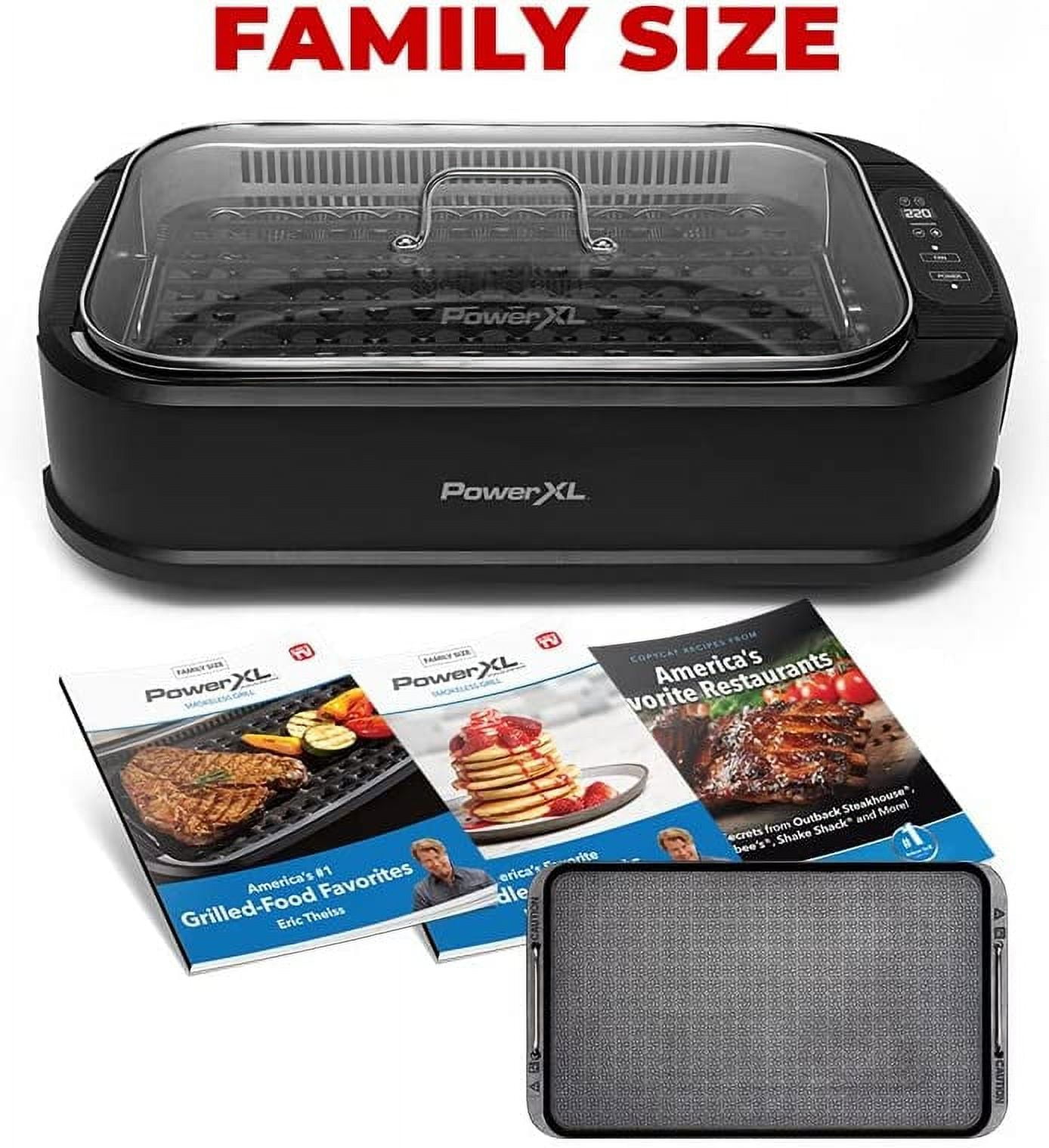 PowerXL - Smokeless Grill Pro Countertop Indoor Electric Grill