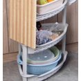 thumbnail image 1 of Ruiboury Bathroom Storage Rack Free Standing 3 Layer for Office Kitchen blue small, 1 of 6