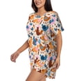 thumbnail image 2 of Xecao Cute Chickens print Swimsuit for women, Summer-ready, sporty style.Quick-dry fabric. Many sizes & colors., 2 of 9