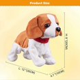 thumbnail image 3 of Pekingese Dog Interactive Barking Puppy Plush Animated Pet Electronic Dog Cute Robot Dog Baby Toys Touch Control Plush 12, 3 of 4