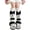 White, variant on CAIXIA Kawaii Winter Knitted Japanese Style Leg Warmers Knee High Loose Socks Y2k Harajuku Leg Warmers for Girls