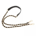 thumbnail image 1 of Correa de cadena para bolso,correas para bolso bandolera bolso de cadena de repuesto,cadena de cuero bolso de hombro con correa para mujer,Accesorios para bolsos de cuero Hebillas de metal, 1 of 8
