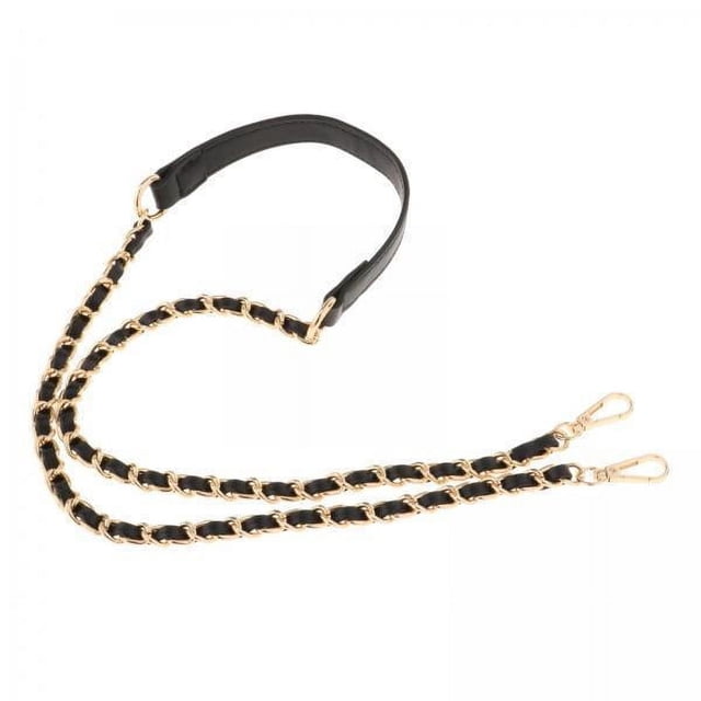 Correa de cadena para bolso,correas para bolso bandolera bolso de cadena de repuesto,cadena de cuero bolso de hombro con correa para mujer,Accesorios para bolsos de cuero Hebillas de metal