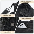 thumbnail image 3 of Angel Kiss Hobo Bags for Women Vegan Leather Shoulder Purses and Crossbody Ladies Tote Bags Purse, 3 of 5