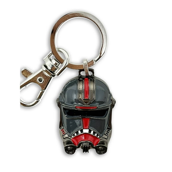 Official Star Wars BAD BATCH HUNTER 3D Metal HELMET Keychain