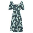 thumbnail image 5 of Oh the Hue-Manatee: Teal Sleeveless Dress wedding dresses for woman Bride dresses, 5 of 6