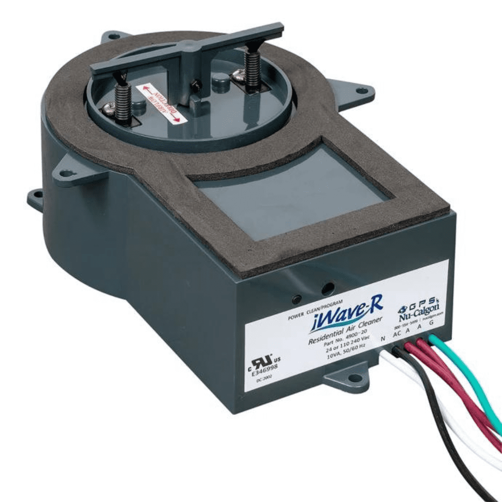 Free Shipping Nu Calgon 4900 20 iWave R Self Cleaning Bi Polar Ionization ION Generator for 6 Tons 2400 CFM 24 260 VAC 1 Walmart
