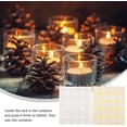 thumbnail image 5 of Circle Stickers 12 Sheets Candle Wick Sticker DIY Candle Making Accessories Candle Base Stickers Double-sided Tape, 5 of 5