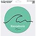 thumbnail image 4 of Squiddy Kennebunk Maine Wave - Vinyl Sticker for Car, Laptop, Notebook (4" high), 4 of 4