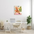 thumbnail image 2 of Stupell Industries Bold Abstract Shapes Yoga Fitness Person Houseplant , 24 x 30, Design by Annie Warren, 2 of 5