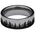 thumbnail image 4 of Antler Tungsten Carbide Ring, 4 of 6
