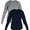 Dark Navy, Medium Grey Heather, variant on Time and Tru Women's Thermal Tee with Long Sleeves, Size XS-XXXL