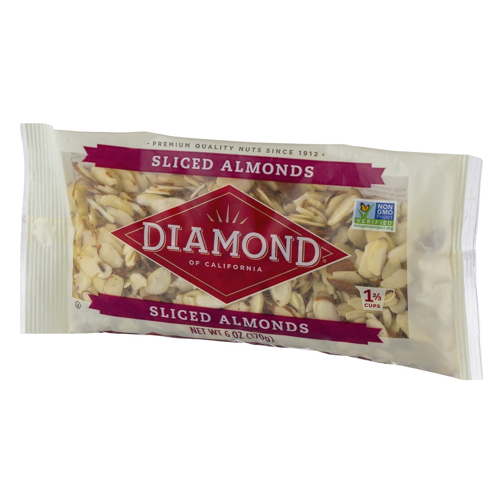 Diamond of California Sliced Almonds, 6 oz