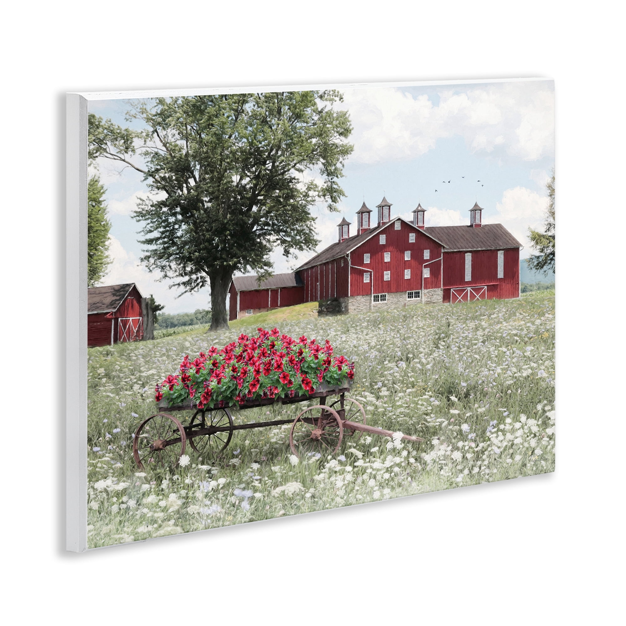 Stupell Industries Old Milton Farm Wall Plaque Art, design by Lori Deiter