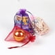 thumbnail image 3 of Bolsa de organza para regalo de joyería, bolsa para guardar dulces, bolsitas de jazmín para bodas, bolsa de gasa con malla de insectos y logotipo impreso en la boca, 3 of 5