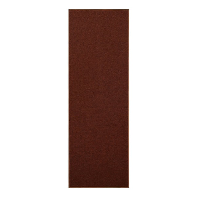 Furnish My Place Modern Indoor/Outdoor Rust 3' x 42' Runner Made in Usa