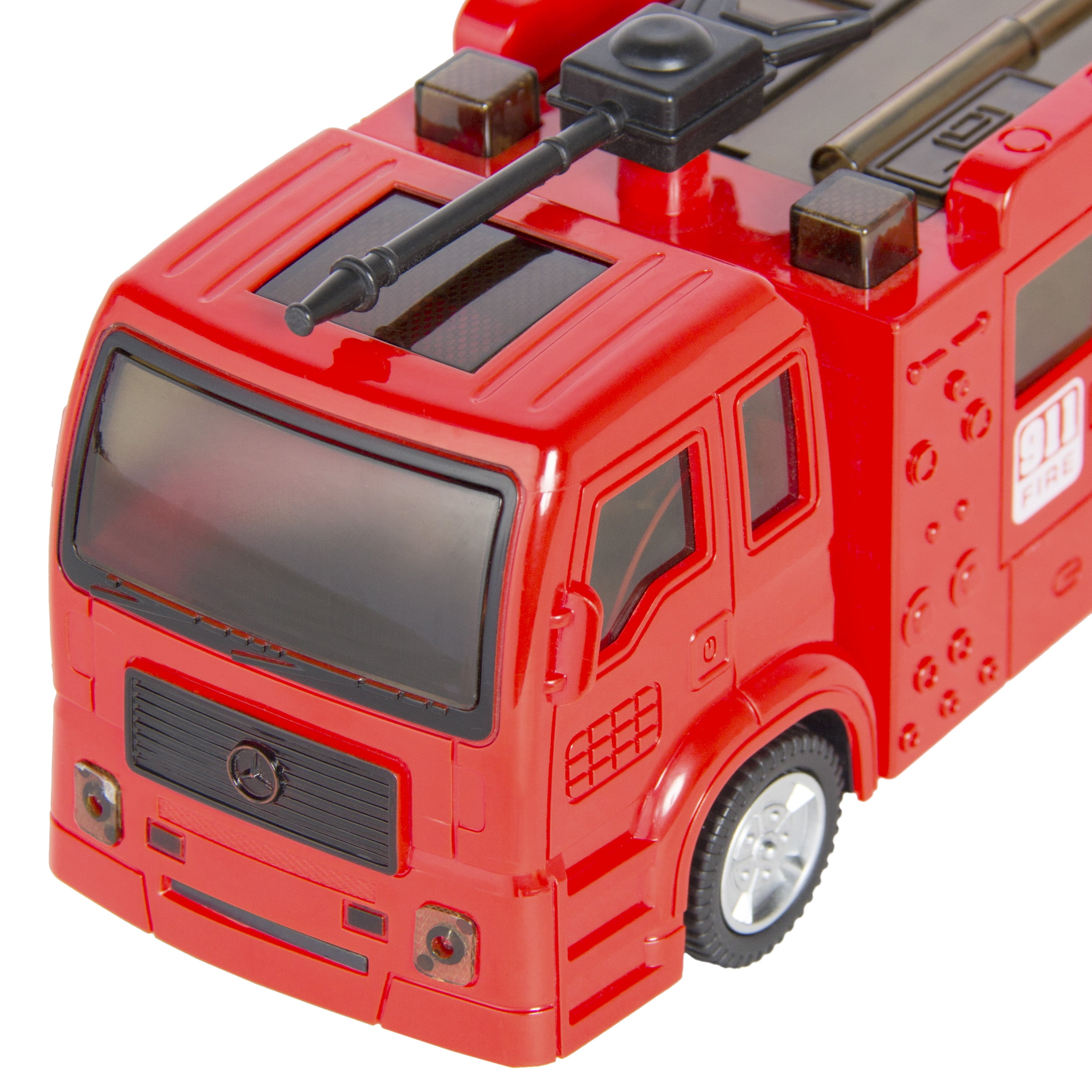Kids Toy Fire Truck Electric Flashing Lights And Siren Sound P Kids Toy Fire Truck Electric Flashing Lights And Siren Sound P Go Action
