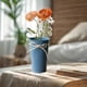 thumbnail image 3 of Maceta florero, soporte para plantas, hogar, dormitorio, Patio, exterior, cubo de hierro Azul oscuro, 3 of 7