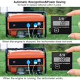 thumbnail image 4 of Digital Tachometer - Chainsaw Tachometer Tach Gauge Digital Display Pulse Speedometer for Chain Saw Cropper Generator Lawn Mower RV ATV Dirt Bike Motocross Boat Tractor (10-15000RPM), 4 of 7