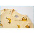 thumbnail image 6 of WIBACKER Toddler Kids Little Girls Cotton Long Sleeve Pjs Set Daily Banana Print 2-Pieces Sleepwear, 6 of 10