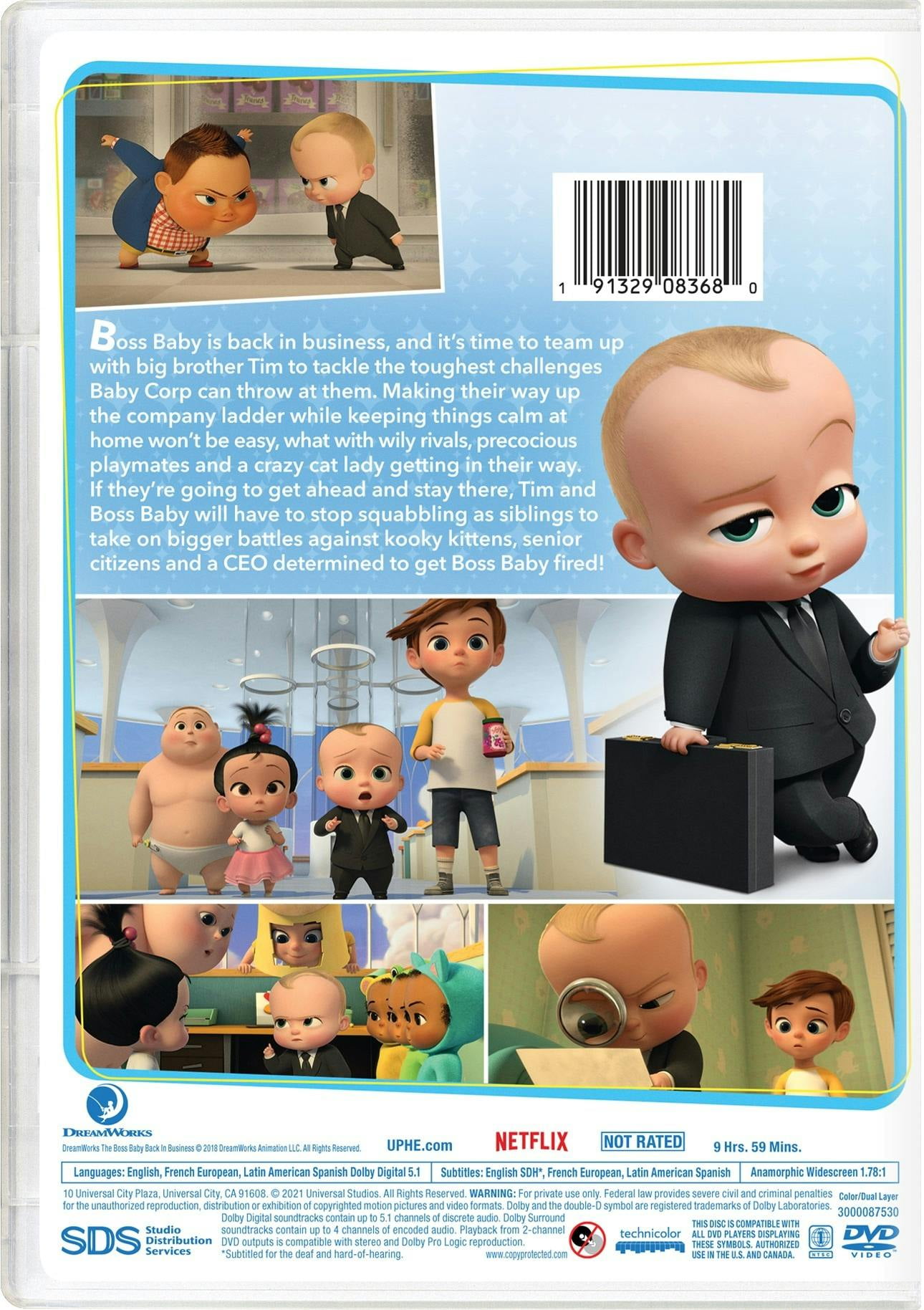 Universal Studios: Boss Baby - Back in Business, Seasons 1 & 2