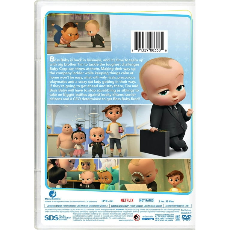 Universal Studios: Boss Baby - Back in Business, Seasons 1 & 2