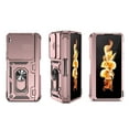 thumbnail image 5 of for Samsung Galaxy Z Fold 5 Case Heavy Duty Military Grade Protection,Camera Lens Slide Protection & 360°Rotate Magnetic Car Mount Holder Kickstand Rugged Shockproof Drop Hard Shell,Rosegold, 5 of 11