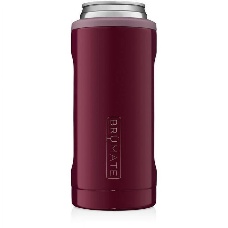  BrüMate Hopsulator Slim Double-walled Stainless Steel Insulated  Can for 12 Oz Slim Cans (Glitter Violet) : Health & Household