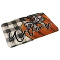 thumbnail image 2 of HomeKingdee Fall Door Mat Indoor Entrance Soft Welcome Mats for Front Door Ultra Thin Pumpkin Doormat Washable Entryway Rugs Non Slip Runner Rugs, 2 of 7
