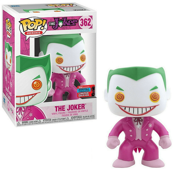 Funko POP! DC Comics The Joker Pink 2020 Fall Exclusive BCRF - Walmart.com