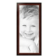 thumbnail image 2 of ArtToFrames 14" x 33" Matte mahogany Diploma Picture Frame, 14x33 inch Brown Wood Poster Frame (WOM-5108), 2 Pack, 2 of 6