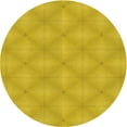 thumbnail image 1 of Ahgly Company Indoor Round Patterned Orange Gold Area Rugs, 7' Round, 1 of 6