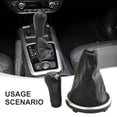 thumbnail image 1 of BUYISI 5 Speed Gear Knob For Ford Fiesta and For Fusion For Transit Connect Vehicles Black Handball + Cover, 1 of 9