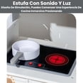 thumbnail image 4 of Cocina de Juguete para Niños, Cocinita para Niñas con Luz Little Kitchen, Fregaderos de Juego con Agua Corrient, Juguetes para y Otros Accesorios de Cocina para Niñas y Niños（4~6 Años）, 4 of 9