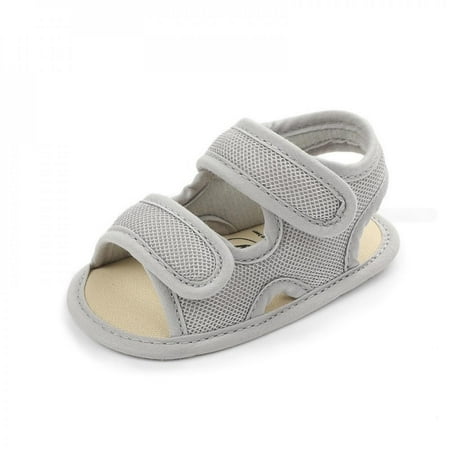 

Oaktree Baby Boys Girls Soild Summer Breathable Anti-Slip Shoes Sandals Toddler Soft Soled Shoes 0-18 Monthes