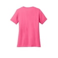 thumbnail image 6 of Port & Company Women's 54 oz 100% Cotton V Neck T Shirt 3XL Neon Pink, 6 of 6