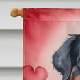 thumbnail image 4 of Bernese Mountain Dog My Valentine House Flag, 4 of 7