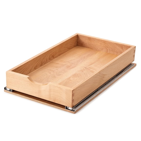 Cajón para gabinete Draworia 30 x 53 cm con cierre suave en madera de haya