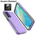 thumbnail image 4 of Galaxy A16 5G Case , 2 in 1 Phone Case for Samsung Galaxy A16 5G 6.7 inch ,Takfox Shockproof Protection Heavy Duty Armor Hard Plastic & Rubber Rugged Full Body Bumper Cover ( Purple ), 4 of 12